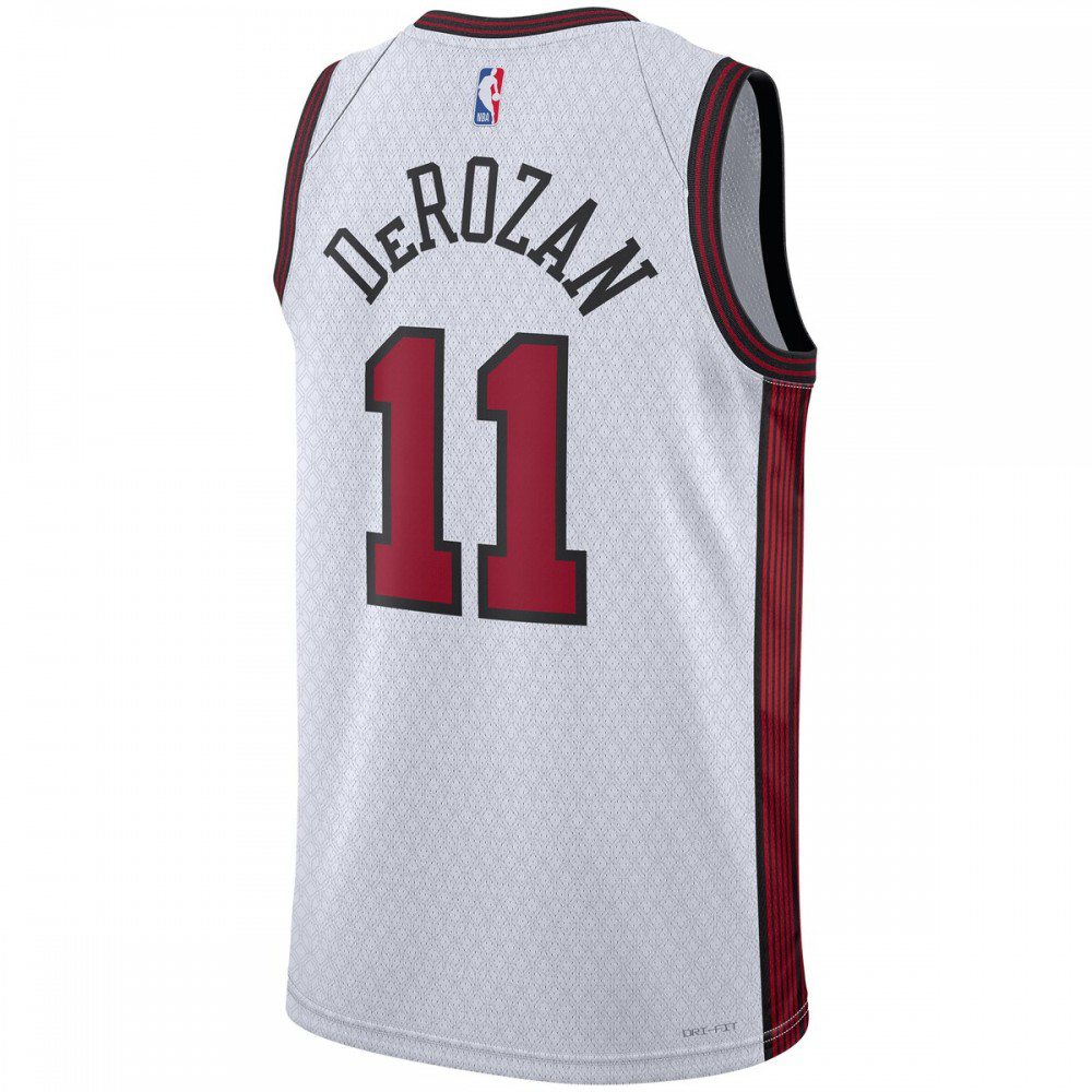 DeMar DeRozan Chicago Bulls Unisex 2022/23 Swingman Jersey - City Edition - White-Pro Kit Vault | Brand New 26/27 Sports Jerseys